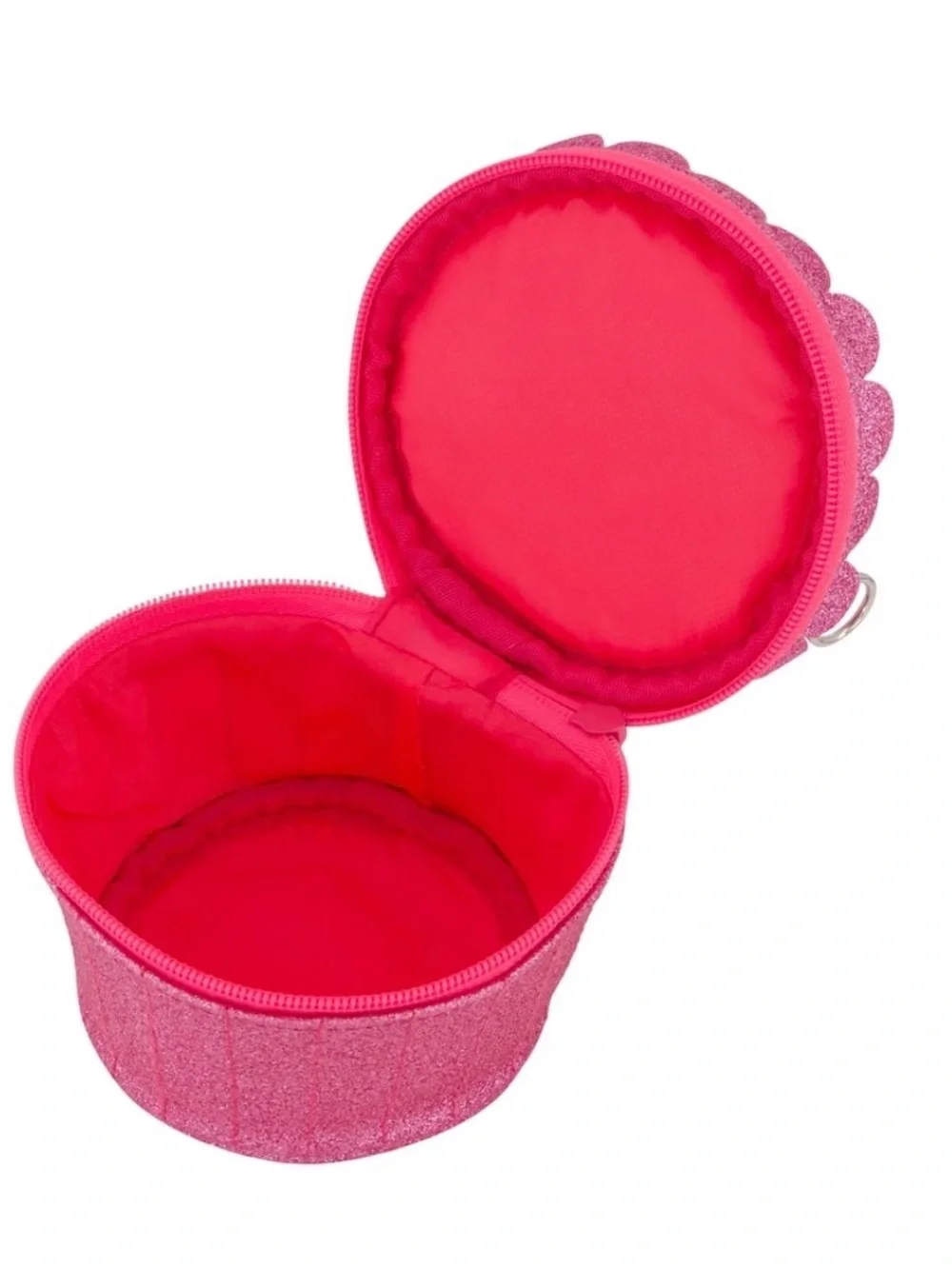 Claire’s Pink Cupcake Shaker Crossbody Purse Bag | NWT